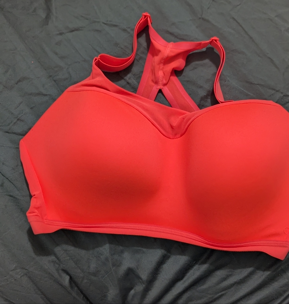 Victoria's Secret Florescent Red Sports Bra